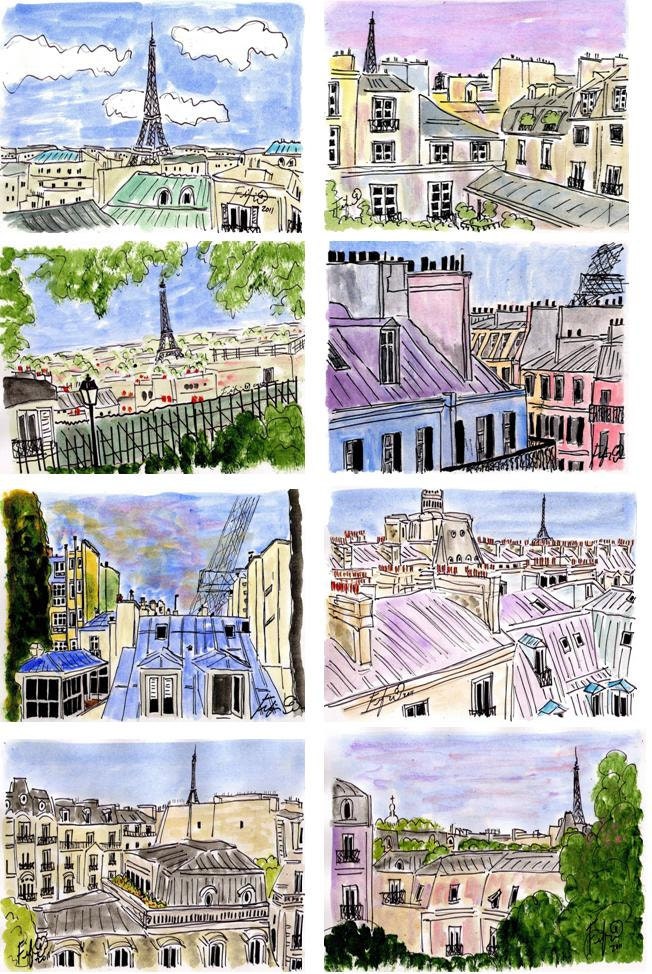 Parisian Rooftop Collection