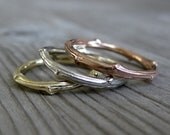 Stackable Twig Bands, Set of Three