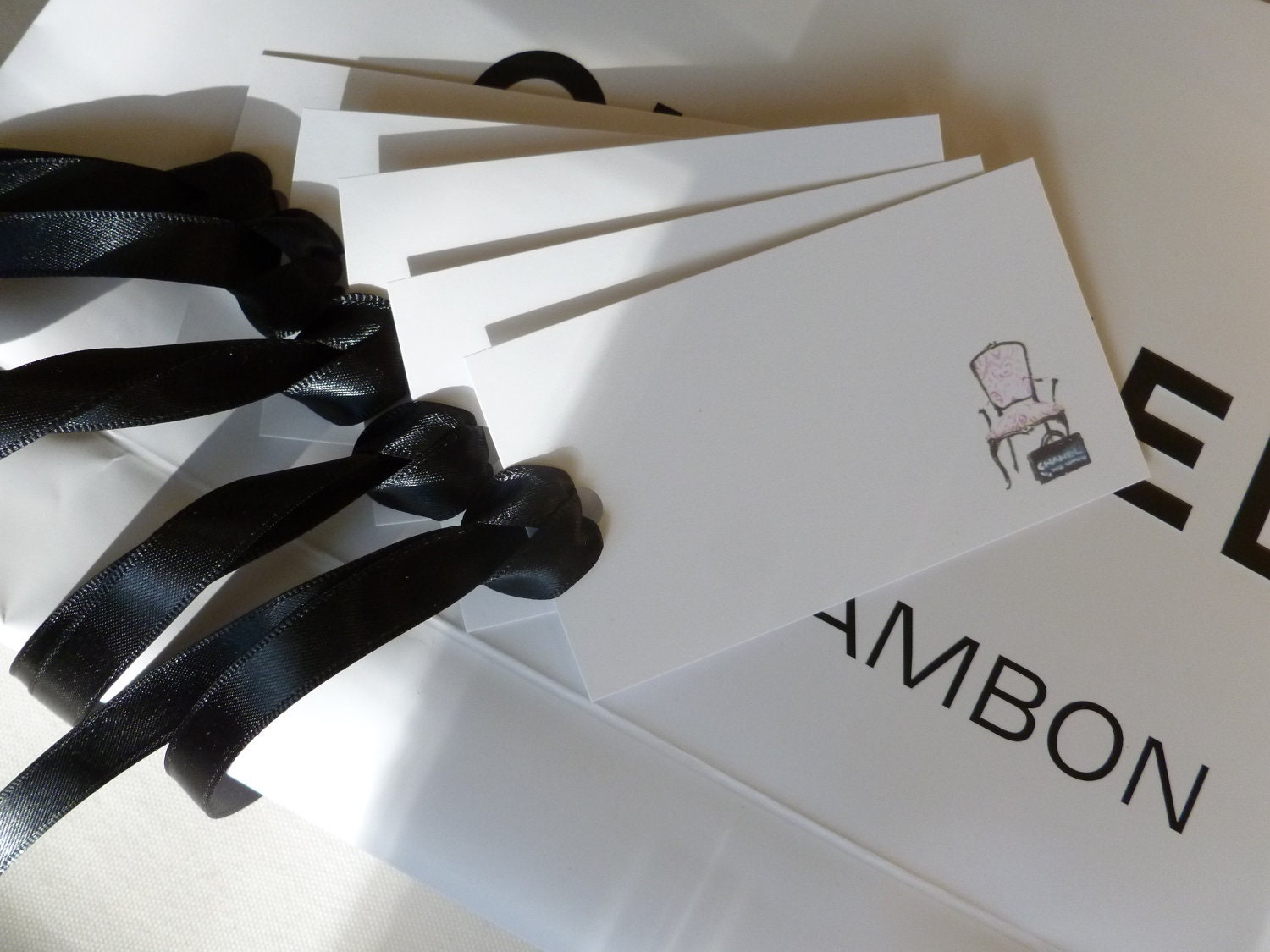 Elegant Paper Gift Tags Favor Tags