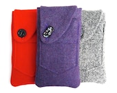 iPhone 5 Case Handmade Vintage Wool Plum iSockit