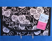 Rose Swirls Diaper and Wipes Case Holder Clutch