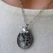 Tree And Moon Necklace Full Moon Rising