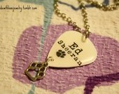 Ed Sheeran Pawprint Logo Guitar Pick Necklace