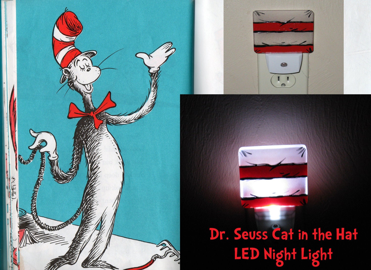 Dr. Seuss Cat in the Hat LED Night Light