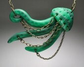 Jarring Jellyfish Necklace - Wearable Art Sculpture