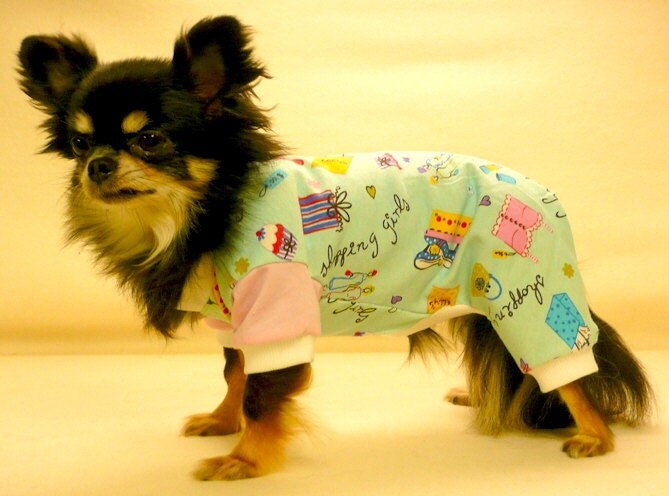 Yorkie In Pajamas