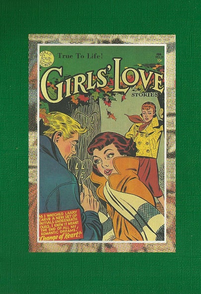 Autumn Love Pulp Paperback Book Cover - Large Trade Size