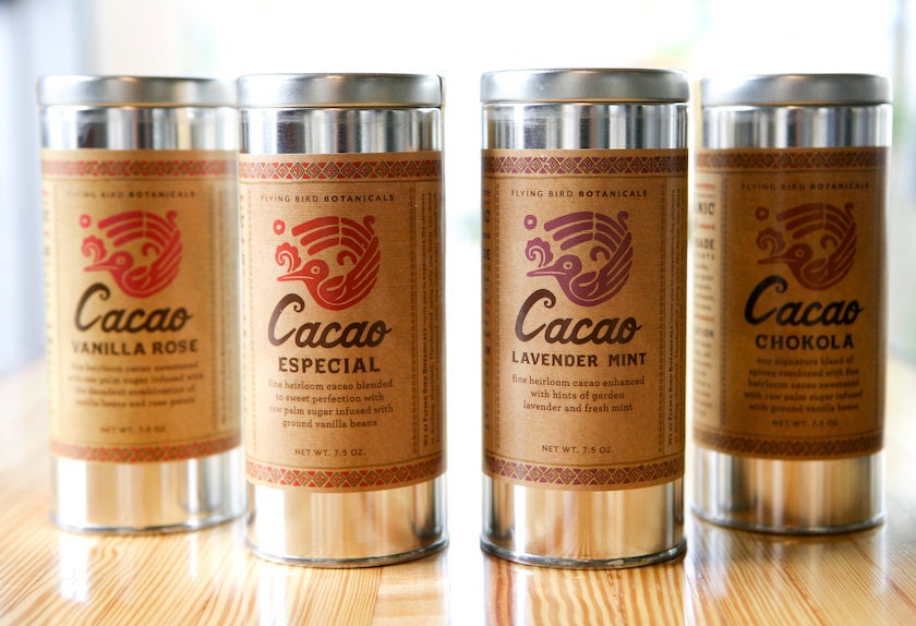 cacao especial... 100% organic and fair trade drinking chocolate