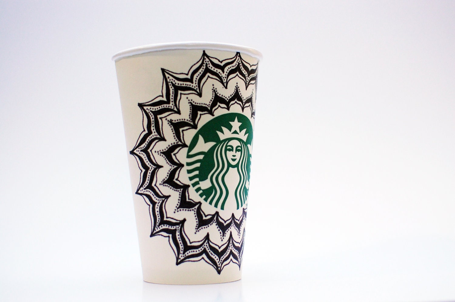 Petals Doodle Starbucks Cup