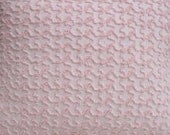 Chenille Pillow 18" French Pink Cottage Vintage Shabby Chic