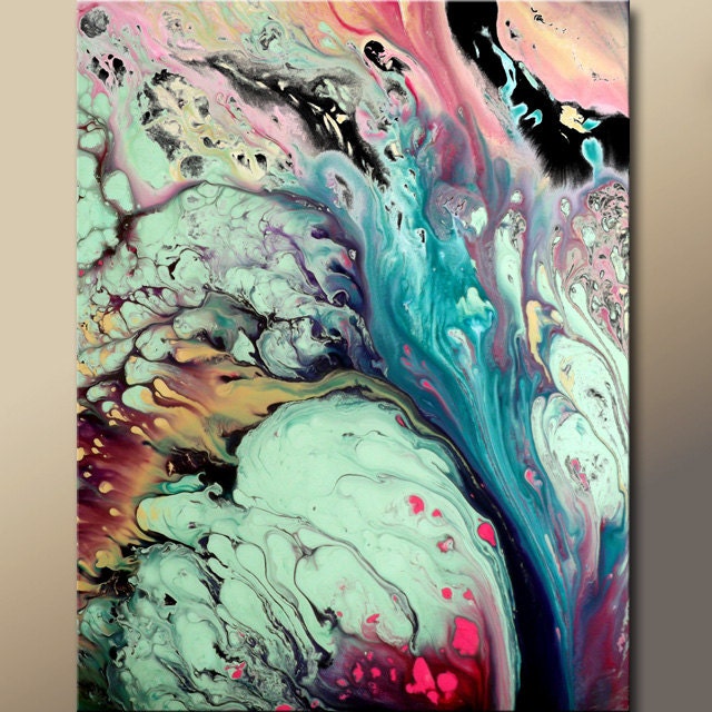 Abstract Prints 11x14 Contemporary Modern Wall Art Print by Destiny Womack   - Wishes - dWo