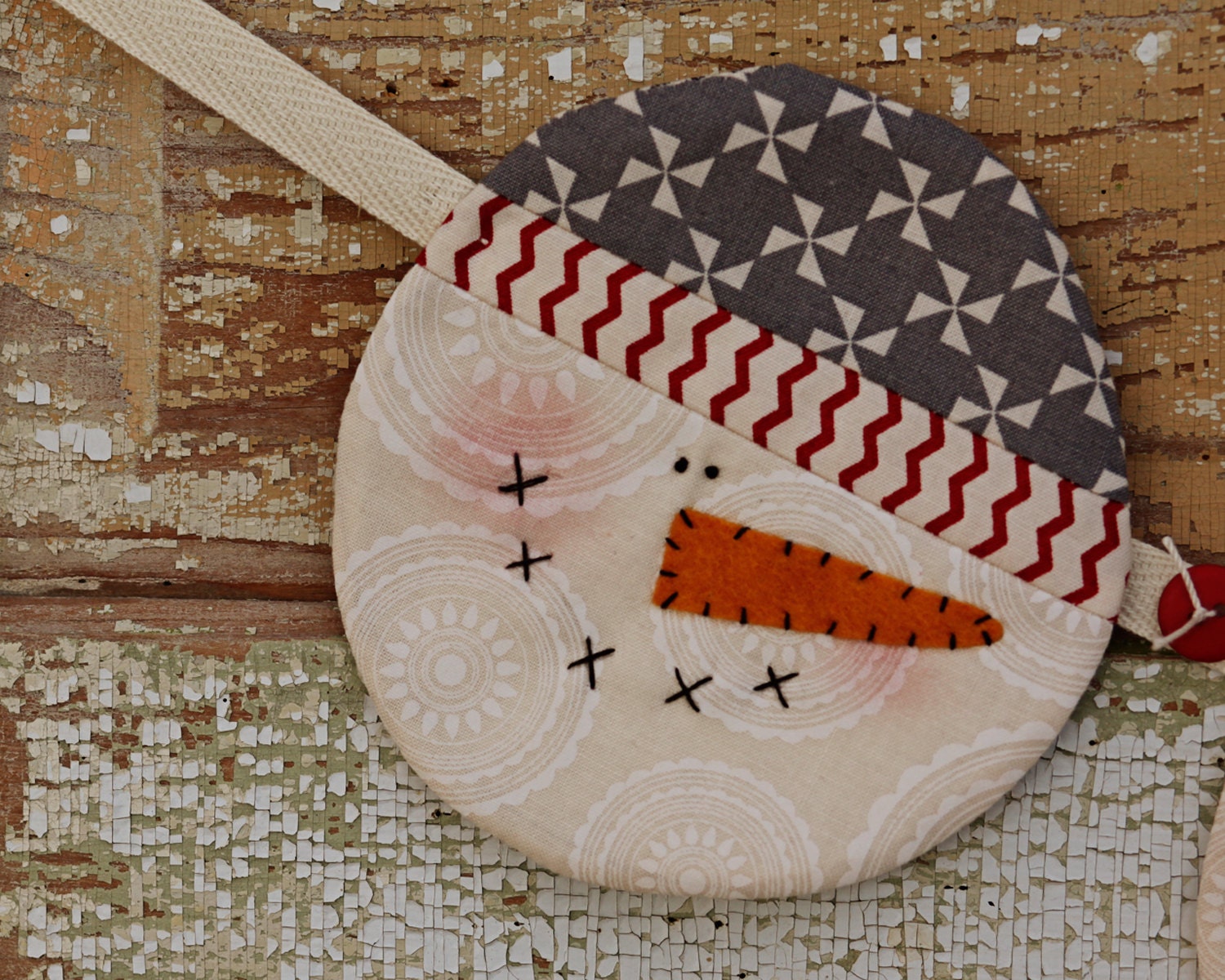 Snowman Bunting- Download Pattern
