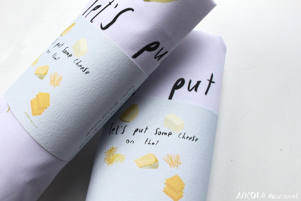 Cheese to the rescue apron