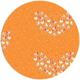 Emily Isabella for Birch Organic Fabrics, Yay Day, Wings Of Love, 1 Yard