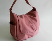 5th Anniversary 15% SALE - Daniel in Rose pink // Cyber Monday Etsy // Shoulder bag / Messenger / tote / Diaper bag / Handbag / Women