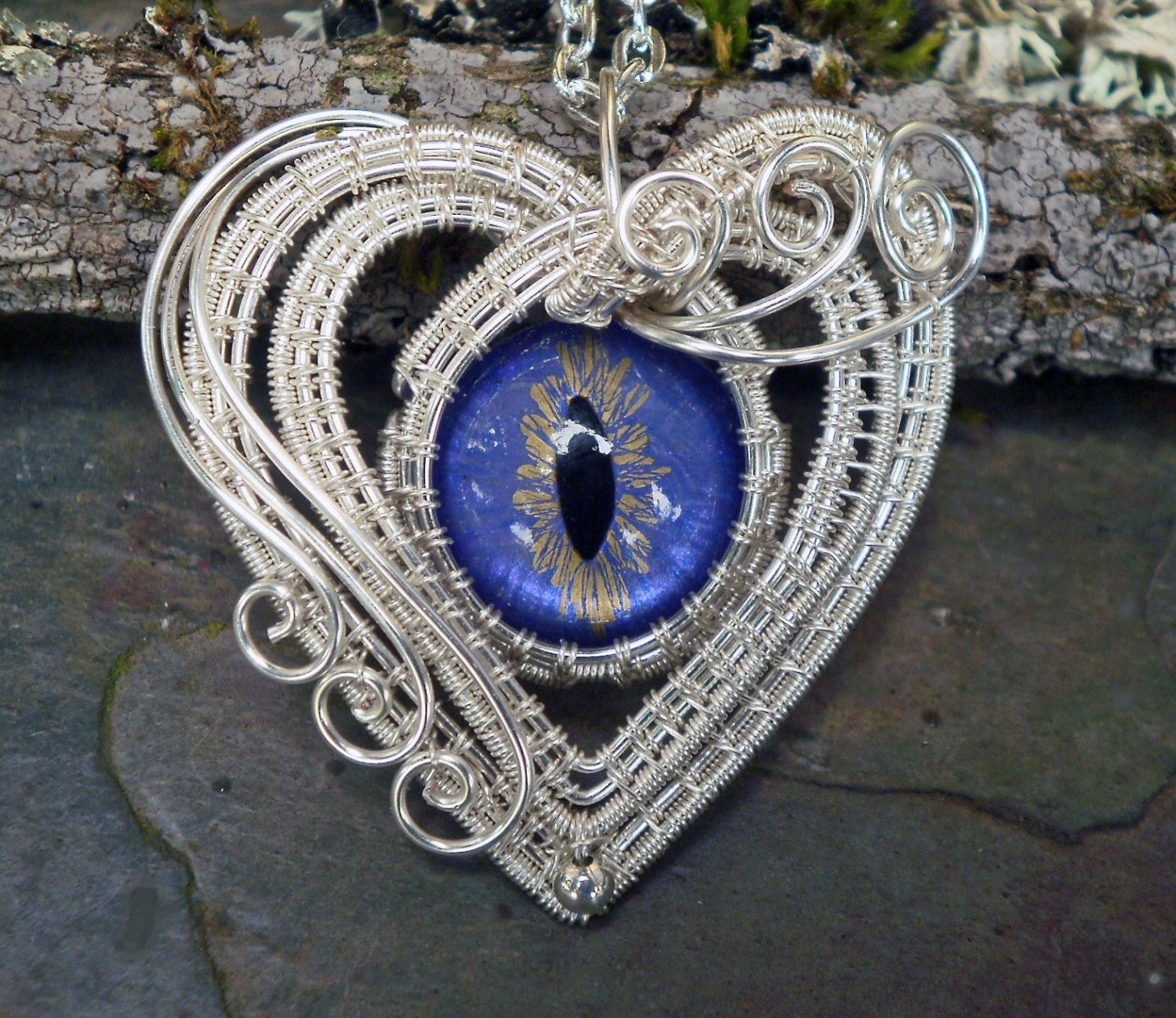 Gothic Steampunk Small Victorian Heart by Twisted Sister Arts