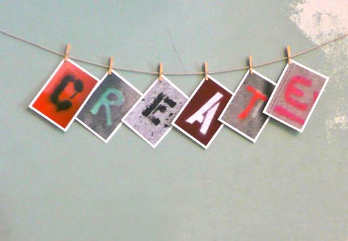 Dorm Decor Custom Words Urban Grafitti Style Art Prints