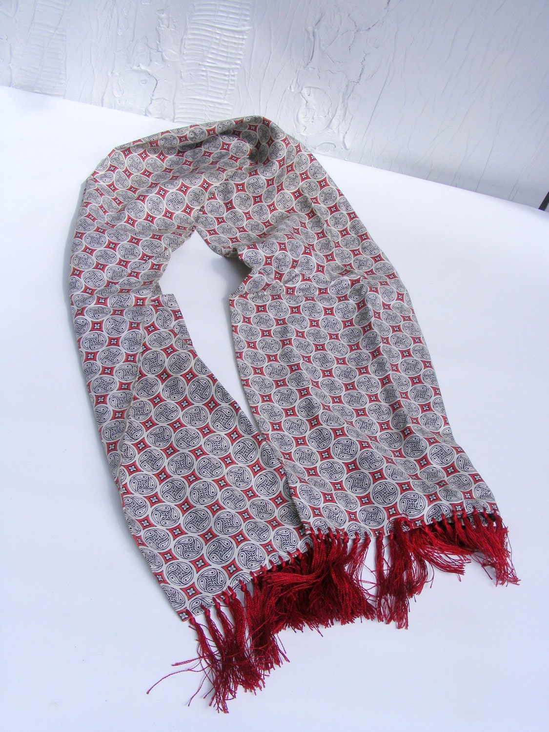 Vintage Unisex Mens Womens Muffler Original Tootal Scarf