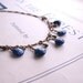 Lapis Jewelry rustic lapis lazuli and pyrite fringe necklace boho summer