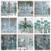 Vintage Mason Jar Chandelier...Aqua Crystals....Made To ORDER...Plethora of Treasuries..LAYAWAY Available