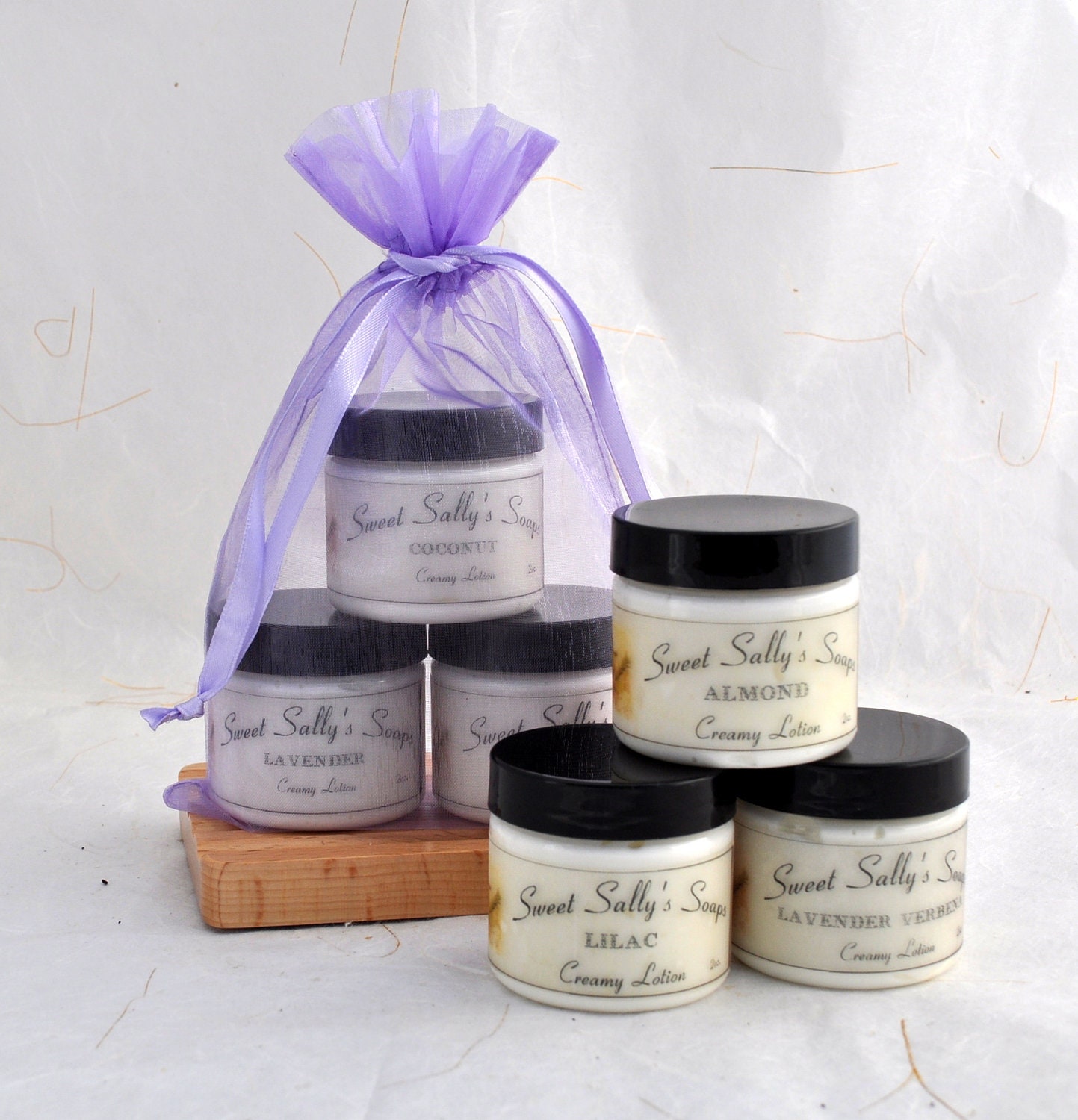 Creamy Lotion Sampler Set, Lotion Gift Set of 3