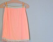 Pink and Mint Sherbet Slip