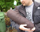It's LOG Felt Tree Log Stump Pillow Plush