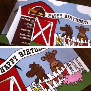 Farm Party Printable Invitation Il_170x135