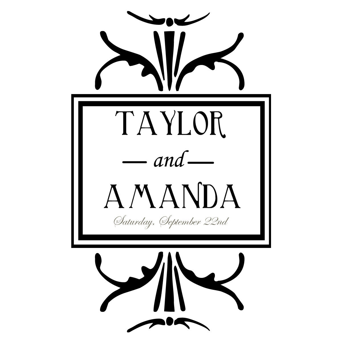 The Amanda - Monogram