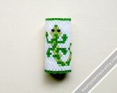 Peyote Stitch Dreadlock Sleeve - Dread Bead - Gordon Gecko