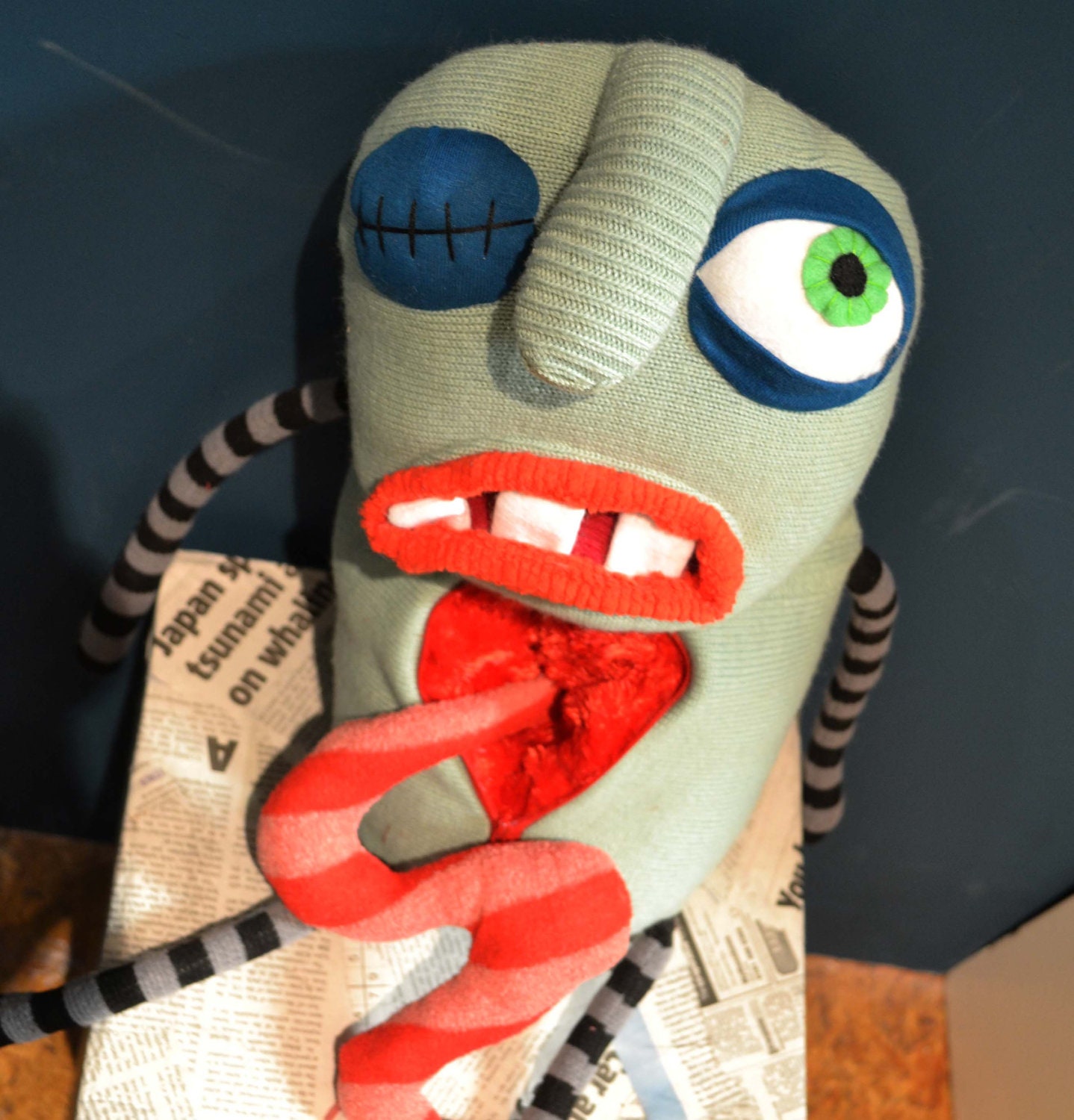 Mr Intestines, removable stomach Interactive Toy