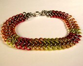 Cold Fire European 4in1 Chainmail Bracelet - 7 inches - Magnetic Clasp