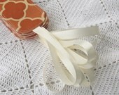 Set of 10 - Ready To Ship Luggage Tags - Orange Rust Quatrefoil - Wedding Favor - Bridesmaids Gift