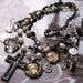 Gentle on my Mind Pearls Sterling & Antique French MOP Rosary necklace