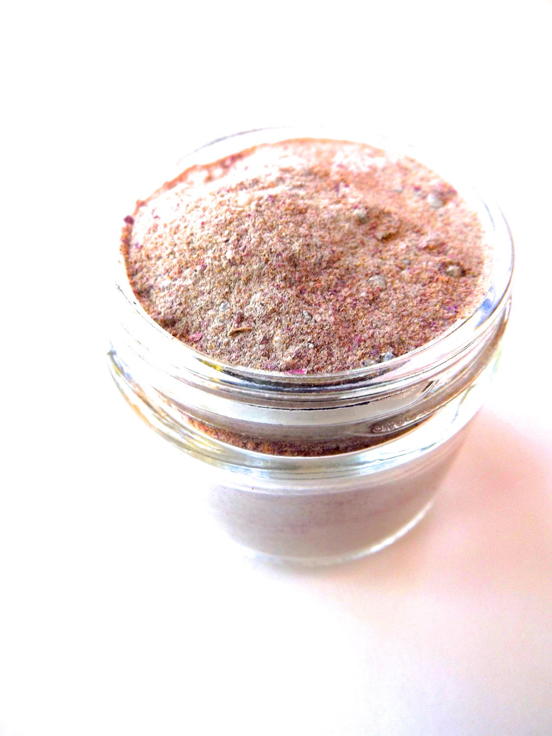 rose petal tooth powder . locally gathered
