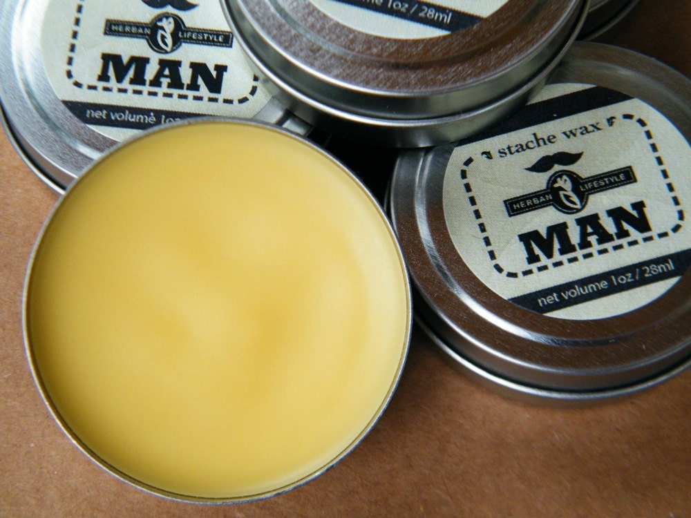 Herban Lifestyle Man Organic 'Stache Wax