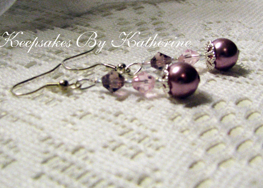 Made To Order Pearl Earrings, Bridesmaids Gifts