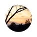 Nature Photography, peach, lavender, sunset, mountains, October Sunset, nature fine art photography print