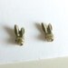 Tiny Bunny Rabbit Earrings