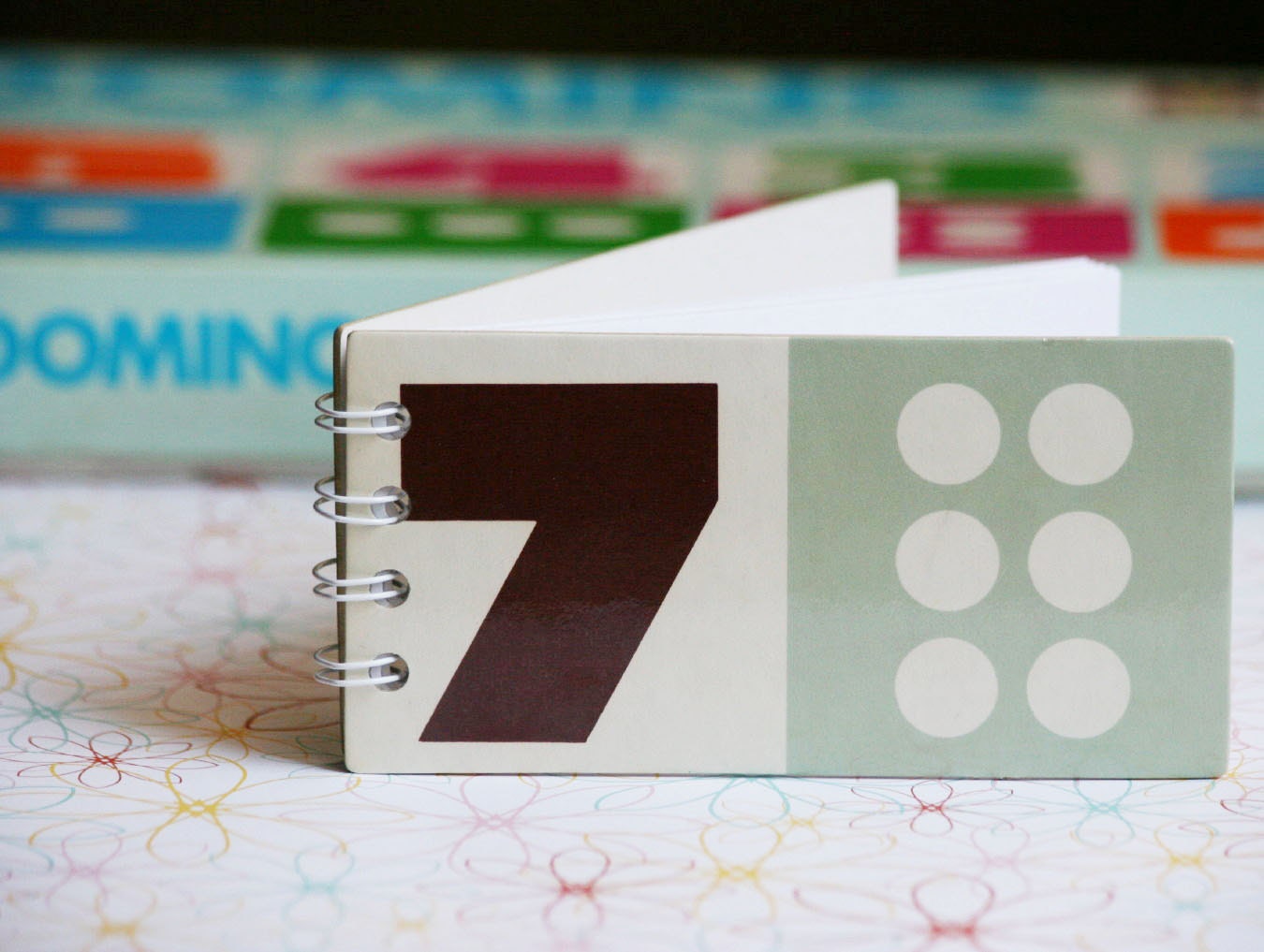 Upcycled Domino Notebook