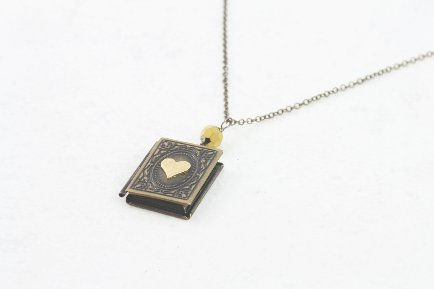 Reminisce - A Love Story - Elegant, Exquisite, Beautiful Everyday Necklace. Sweet Heirloom Quality Gift.