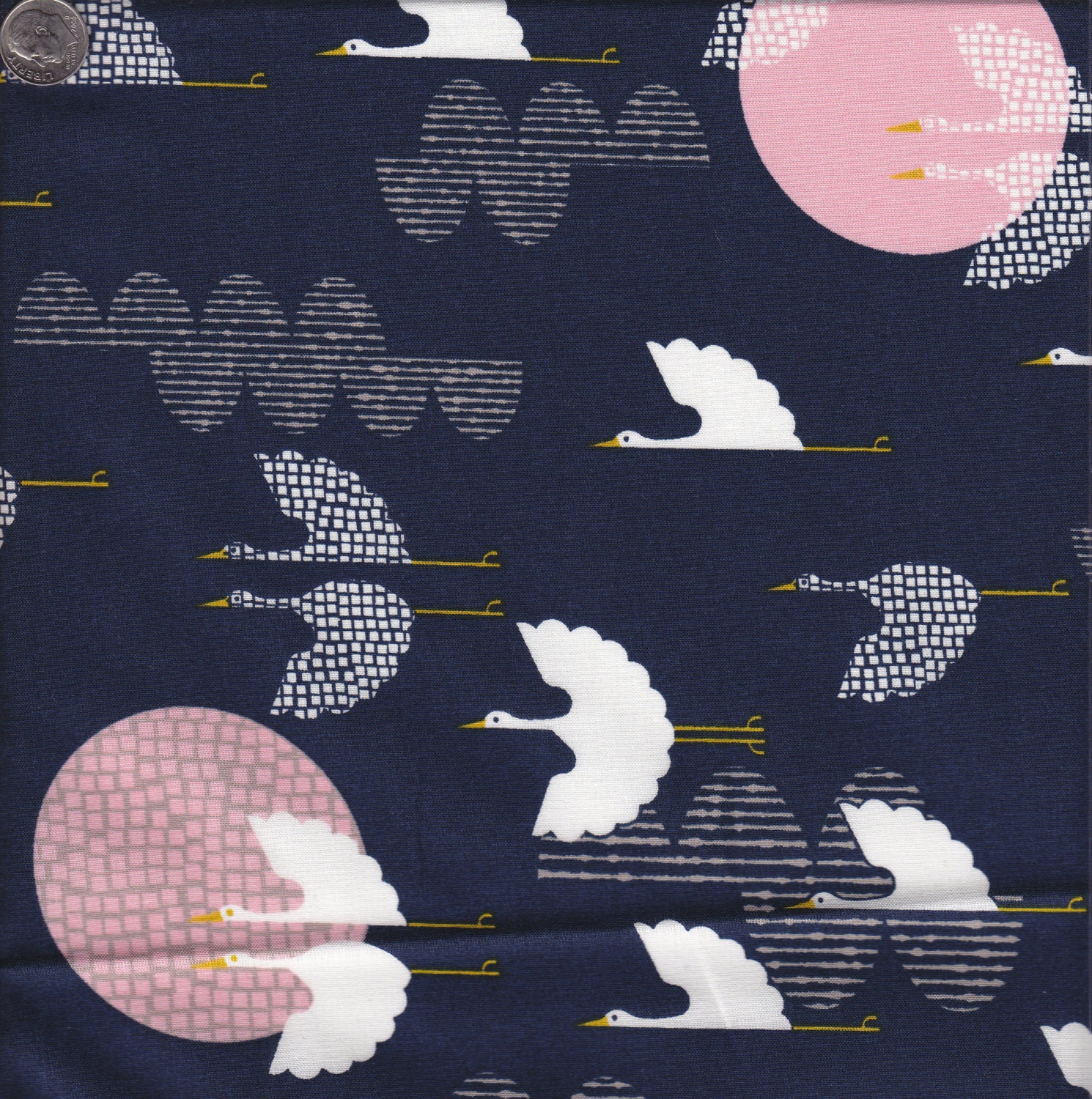Cloud 9 Organic Tsuru 1000 Cranes in Indigo