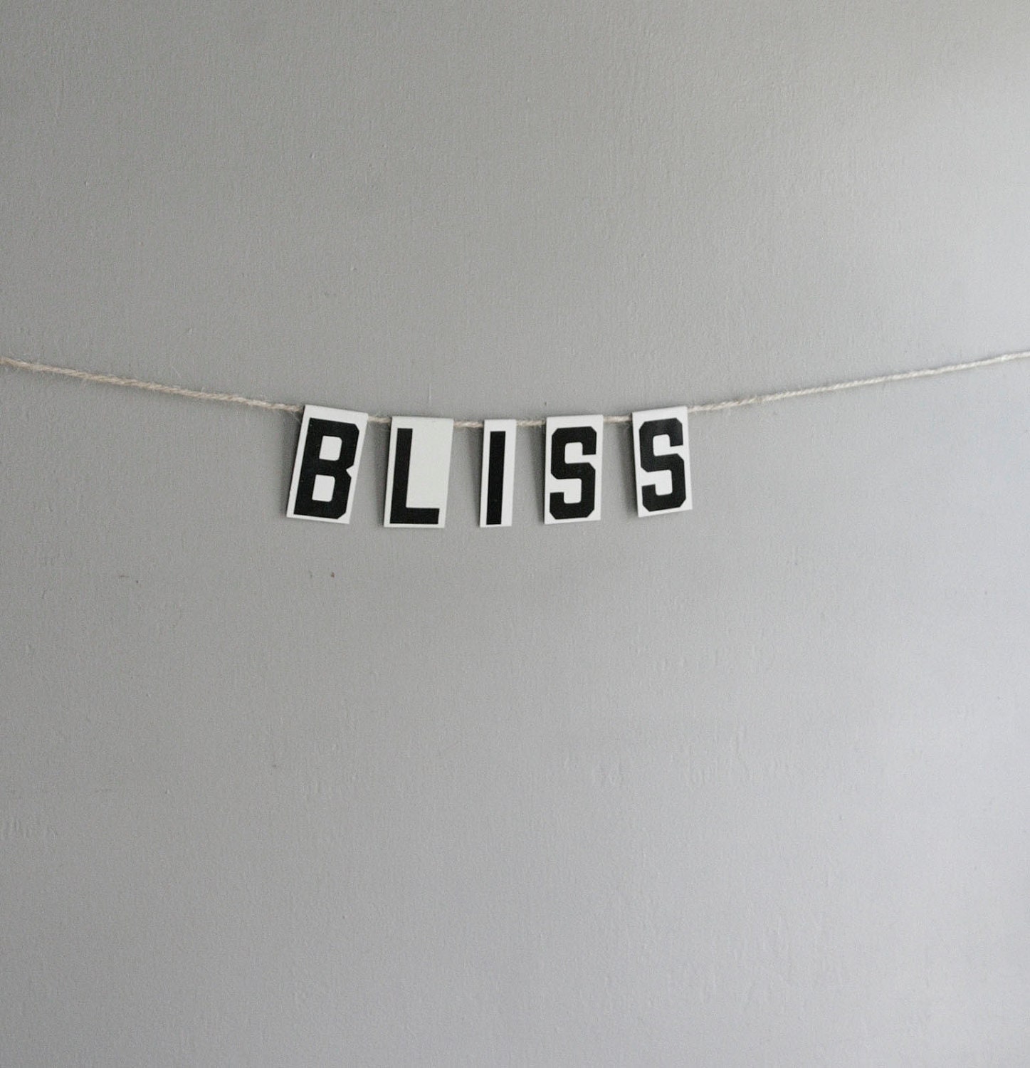 bliss / vintage modern bunting