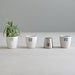 miniature laboratory crucibles, set of three