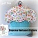 Cupcake Backpack Pattern -PDF File Downloads INSTANTLY