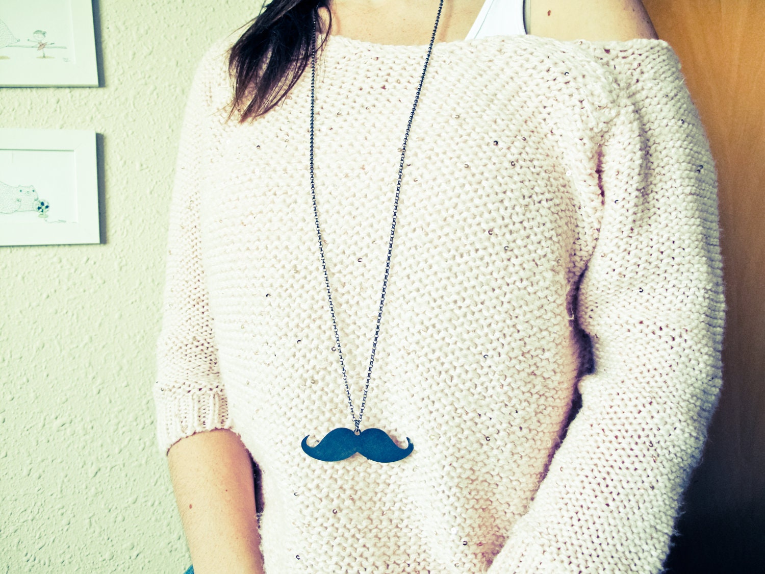 Moustache silhouette MADE TO ORDER