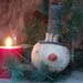 Primitive Old Snow Ornament Doll - Snugglebug Blessings