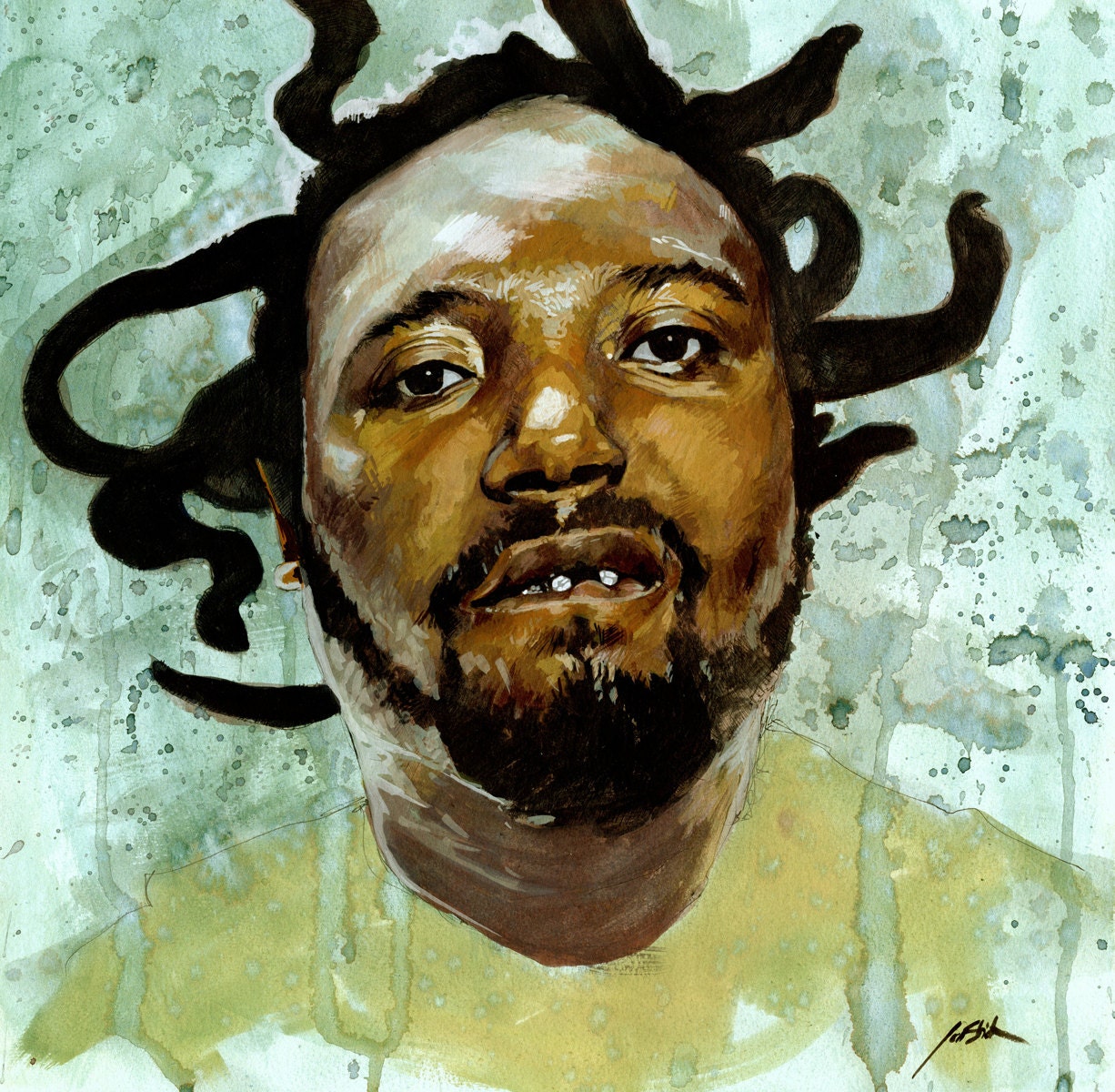 Ol Dirty Bastard - 11 x 11 Print SIGNED EDITION