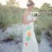 One Shoulder Beach Wedding Dress