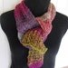 On Sale Womens Hand Knit Multi Colored Scarf Neck Warmer